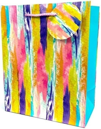 Picture of Torebka ozdobna matowa 18x23x10cm Pastele