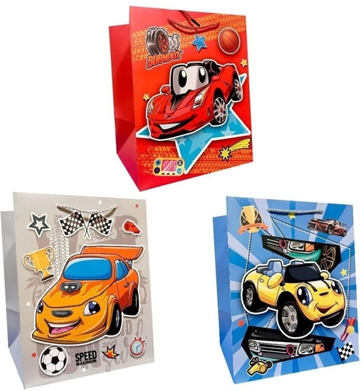 Picture of Torebka ozdobna prezentowa 26x32x20 cm 2915-SD20 mix  cena za 1 szt