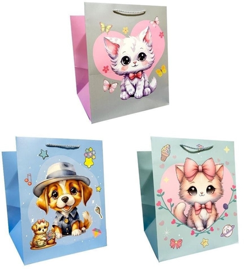 Picture of Torebka ozdobna prezentowa 40x56x30 cm K31-SD30 mix  cena za 1 szt