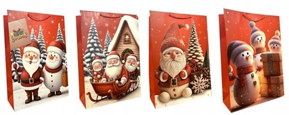 Picture of Torebka ozdobna prezentowa 5920XXL 50x70x20 cm mix cena za 1 szt