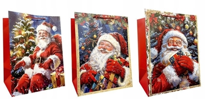 Picture of Torebka ozdobna prezentowa JP K11-SD20 31x40x20 cm mix cena za 1 szt