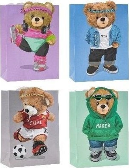 Picture of Torebka Pop-Up 3D Mi 18x24x8cm mix ROZETTE