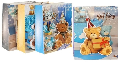 Изображение Torebka prezentowa 32x26x10cm MIX