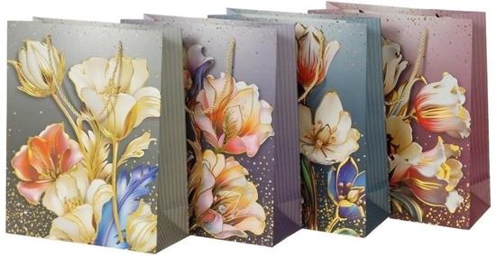 Изображение Torebka prezentowa 32x26x10cm MIX