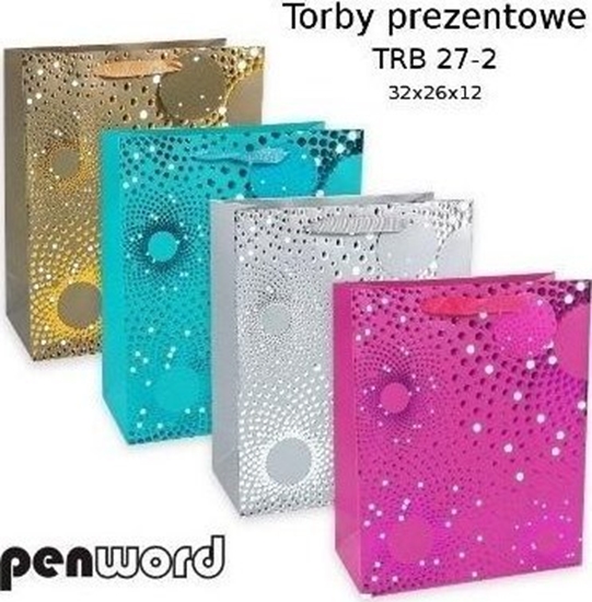 Picture of Torebka prezentowa 32x26x12cm MIX