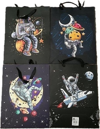 Attēls no Torebka prezentowa astronauta MIX