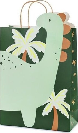 Изображение Torebka prezentowa Dinozaur 10x24x37cm