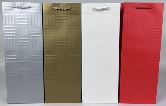 Picture of Torebka prezentowa na butelk MIX