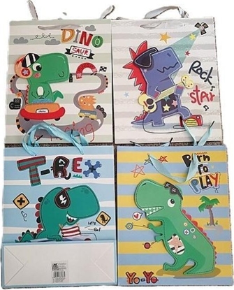 Изображение Torebka prezentowa T-Rex MIX