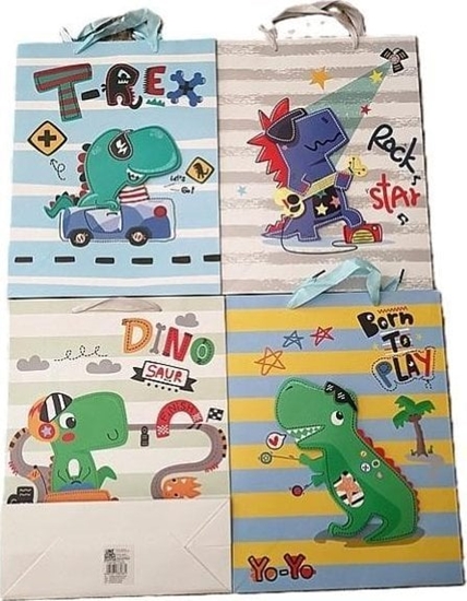Изображение Torebka prezentowa T-Rex MIX