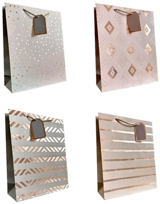 Attēls no Torebka prezentowa uniwersalna S metal mix