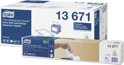 Attēls no Tork 13671, White, Monochromatic, 216 mm, 213 mm, 540 mm, 98 mm