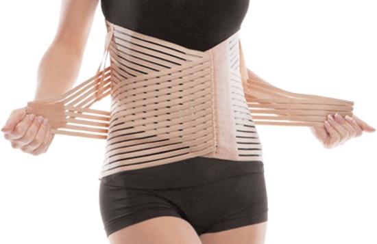 Picture of TOROS-GROUP Pas podtrzymujcy sztywny porowaty beowy rozmiar 2 (213P)