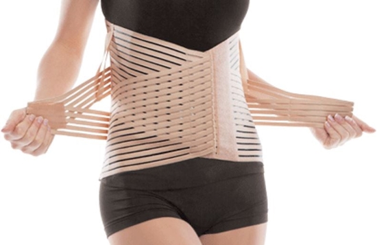 Picture of TOROS-GROUP Pas podtrzymujcy sztywny porowaty beowy rozmiar 5 (213P)