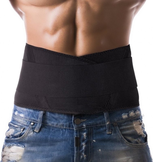 Picture of TOROS-GROUP Pas podtrzymujcy sztywny/gorset czarny rozmiar 1 (215)