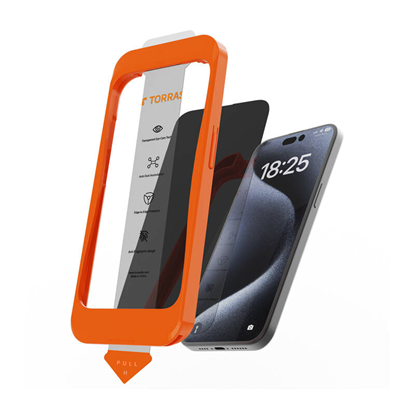 Picture of Torras Install Master tempered glass for iPhone 16