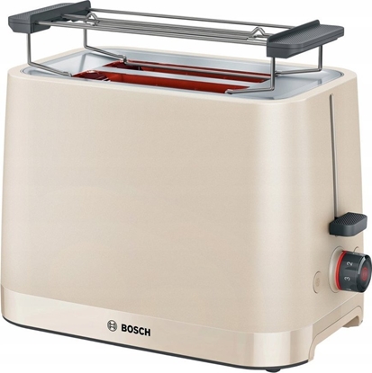 Изображение Toster Bosch Toster Bosch MyMoment TAT3M127 950W 2 tosty Rozmraanie Beowy