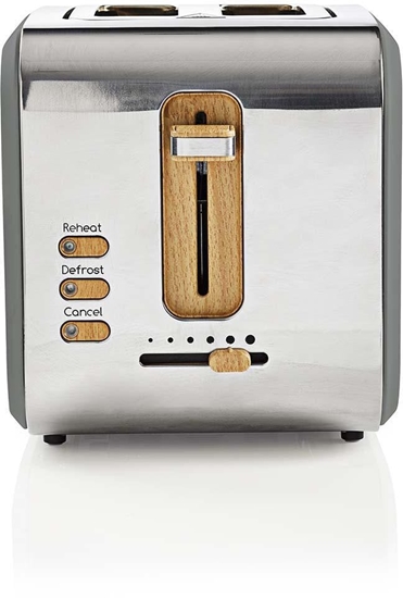 Изображение Toster Nedis KABT510EGY Szary
