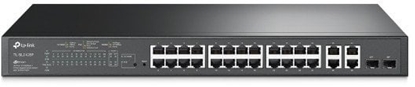 Picture of Switch TP-Link network connections Managed L2 Fast Ethernet (10/100) Support PoE 1U Black