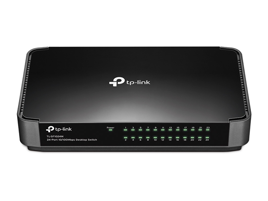 Изображение TP-LINK TL-SF1024M network switch Unmanaged Fast Ethernet (10/100) Black