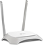 Изображение Tp-Link TL-WR840N bezvadu rūteris Ātrais Ethernet Viena frekvenču josla (2.4 GHz) Pelēks, Balts