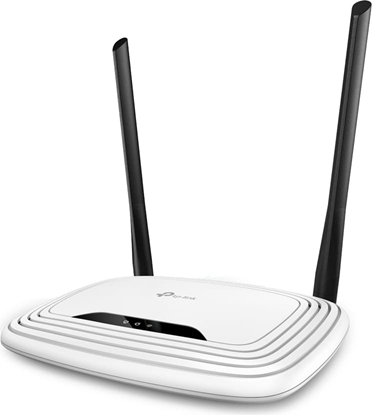 Изображение Tp-Link TL-WR841N bezvadu rūteris Ātrais Ethernet Viena frekvenču josla (2.4 GHz) Balts