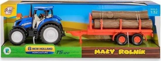 Picture of Traktor New Holland T5 z przyczep do przewozu