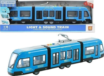 Изображение Tramwaj z napdem niebieski