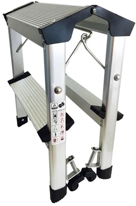 Picture of Trappestige Twin Mini 2 trin, 4 hjul