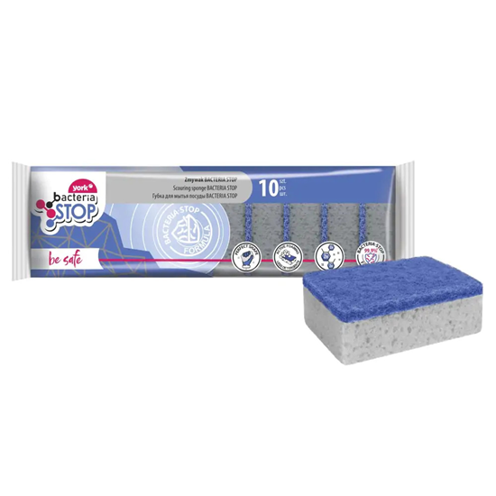 Изображение Trauku tīrāmais sūklis Bacteria Stop 10gb (18)