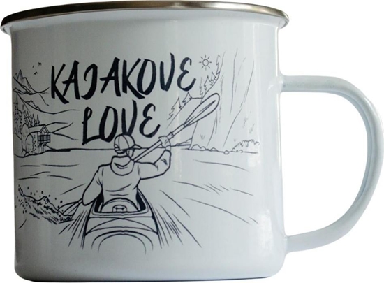 Picture of travelset Kubek emaliowany - Kajakove Love (441938) - 5907751196332