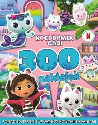 Attēls no Trefl Koci Domek Gabi. 300 naklejek