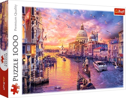 Изображение Trefl Puzzle Uroki Wenecji 1000 elementów (10926)