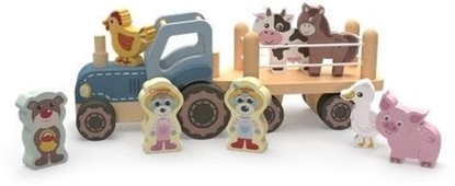 Attēls no Trefl Zabawka drewniana - Traktor. Bobaski i Mi TREFL