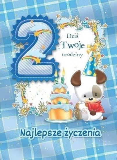 Picture of Trend Karnet B6 2 latka chopiec fun