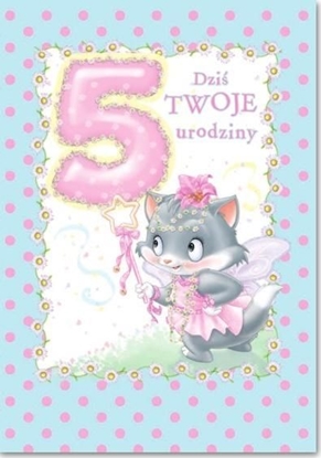 Picture of Trend Karnet B6 5 lat dziewczynka fun