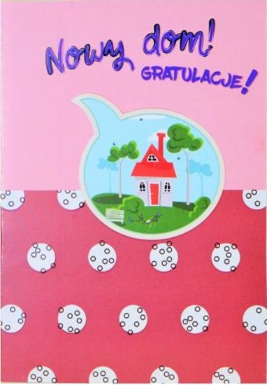 Picture of Trend Karnet B6 nowy dom gratulacje velvet