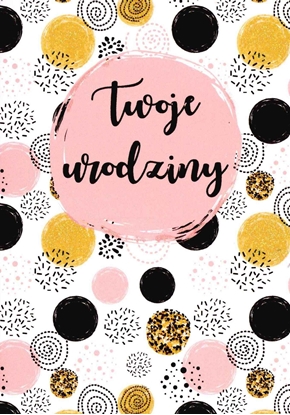 Picture of Trend Karnet B6 twoje urodziny silver