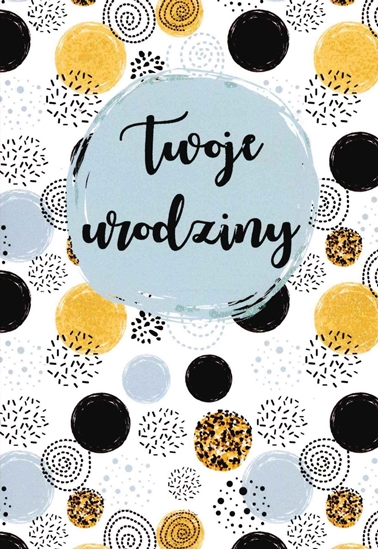 Picture of Trend Karnet B6 twoje urodziny silver