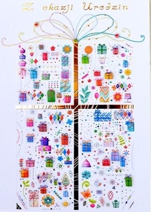 Picture of Trend Karnet B6 urodziny prezenty silver