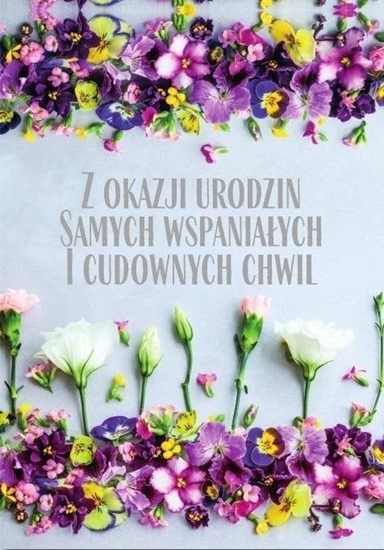 Picture of Trend Karnet B6 Urodziny, bratki i godziki, silver TS96