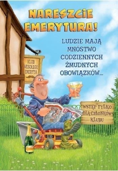 Picture of Trend Kartka Emerytura dua TDF16