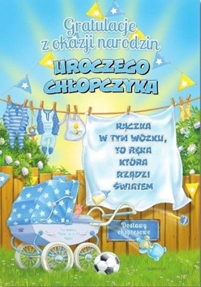 Picture of Trend Kartka okolicznociowa Narodziny MF42