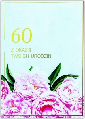 Picture of Trend Kartka okolicznociowa Urodziny 60