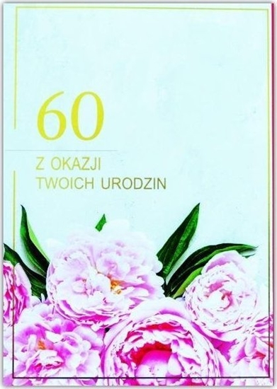 Picture of Trend Kartka okolicznociowa Urodziny 60