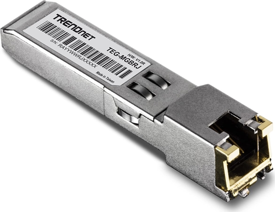 Изображение Trendnet 1000BASE-T RJ-45 Copper SFP Module