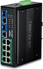 Picture of TRENDnet 10-Port Industrial Gigabit 400W PoE++ DIN-Rail Swit