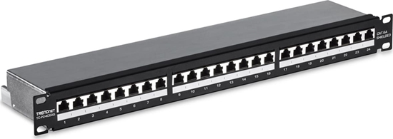 Picture of Trendnet Patchpanel 24-port Cat6a geschirmt 19"