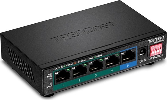 Picture of Trendnet Switch  5-Port Gbit PoE+ 60W