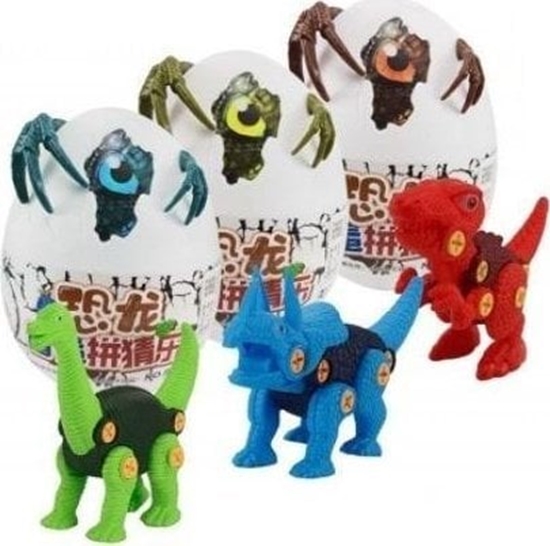 Picture of Trifox Figurka Dinozaur do skrcania w jajku MIX